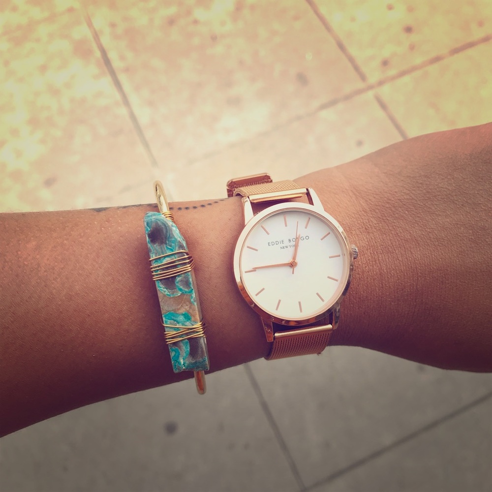 Ocean Jasper Crystal Cuff